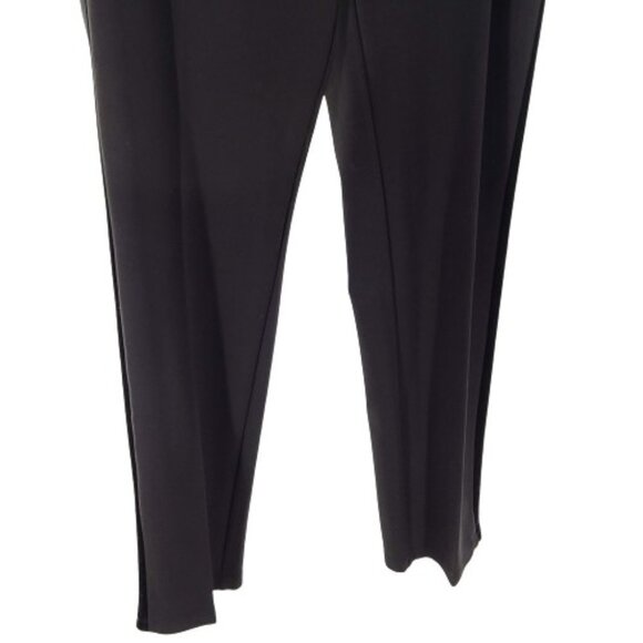 Soft Surrounding Women's Elastic Waist Legging Pant High Rise Solid Black Size L - Picture 5 of 10